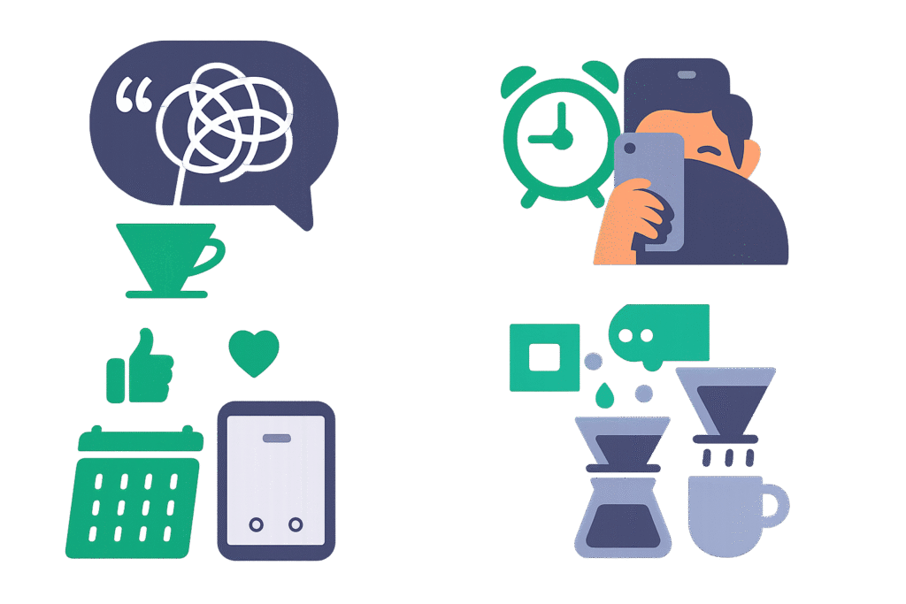 Foto Taller Marketing y Café